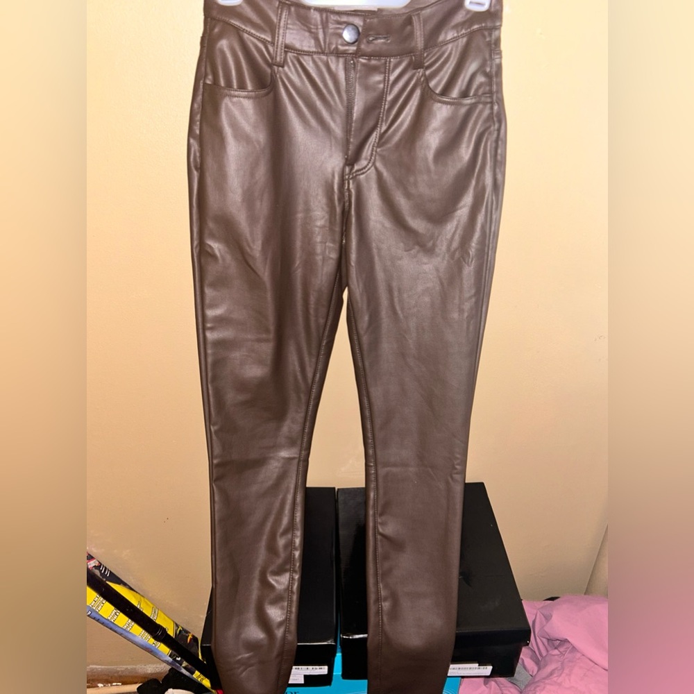 Leather pants